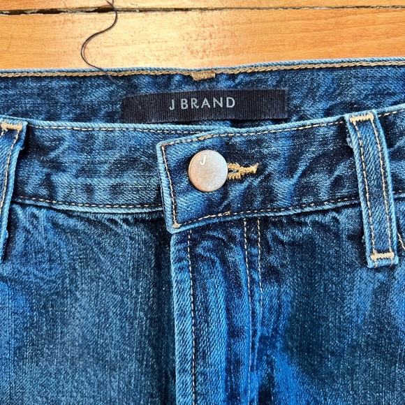 J Brand Tate Straight Leg High Waist dark wash Denim sz 27 Jean - Picture 3 of 7